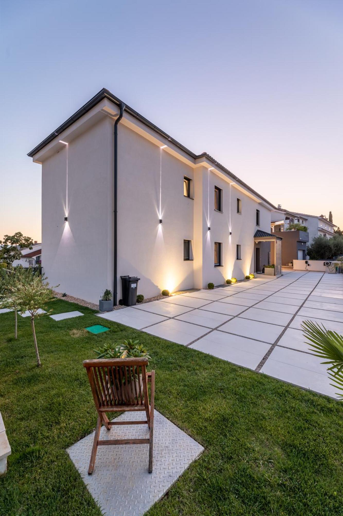 Villa Aurea Apartments Malinska De Luxe 外观 照片
