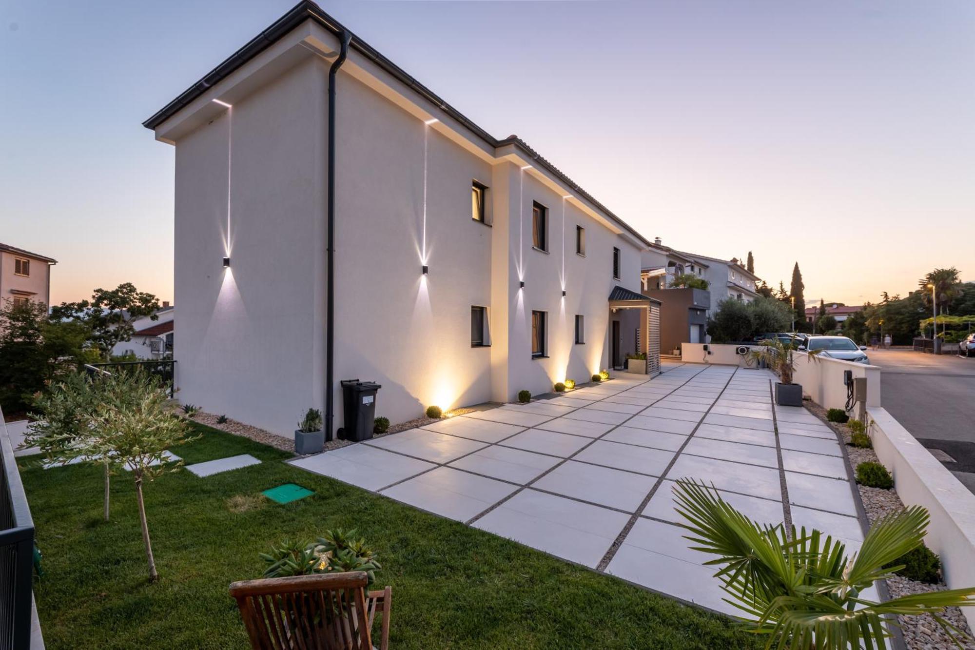 Villa Aurea Apartments Malinska De Luxe 外观 照片